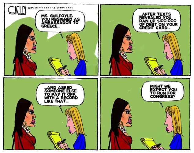 Friday editorial cartoon